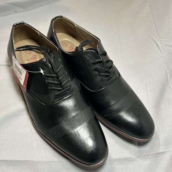 NWT Dexter 178203 jasper oxford black men’s dress shoes M 7.5 - Picture 3 of 9